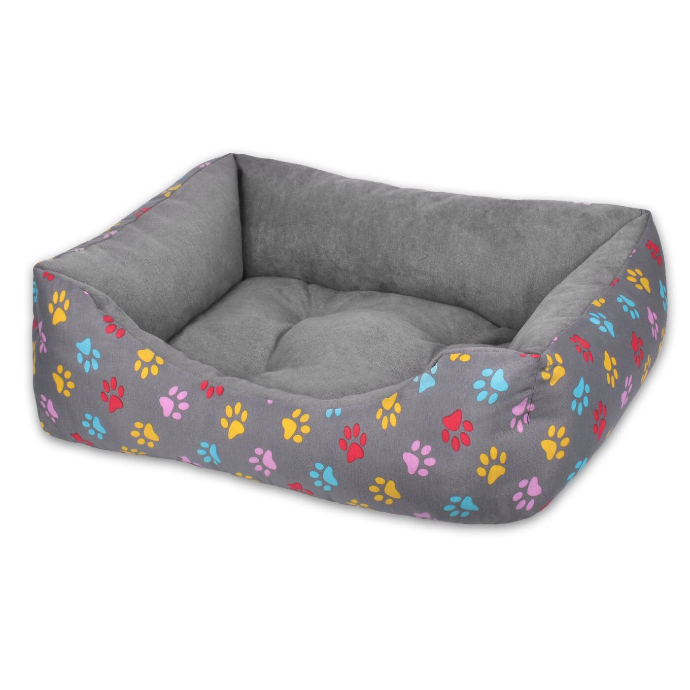 Home Mercury Cama con Estampa de patas para Perros