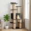 vidaXL &Aacute;rbol para gatos con postes de sisal Muebles Gatos &Aacute;rbol Interior, , large indicador imagen numero 2