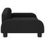 vidaXL Cama para perros de tela negra 50x40x30 cm, , large indicador imagen numero 9