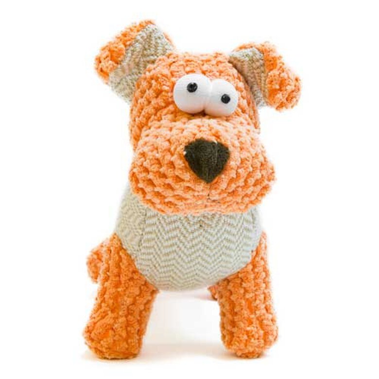 Ofertas, chollos, descuentos y cupones de TK-PET Perro de peluche naranja para perros Tiendanimal