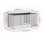 Vidaxl Caseta Con Corral Acero Galvanizado para perros, , large indicador imagen numero 3
