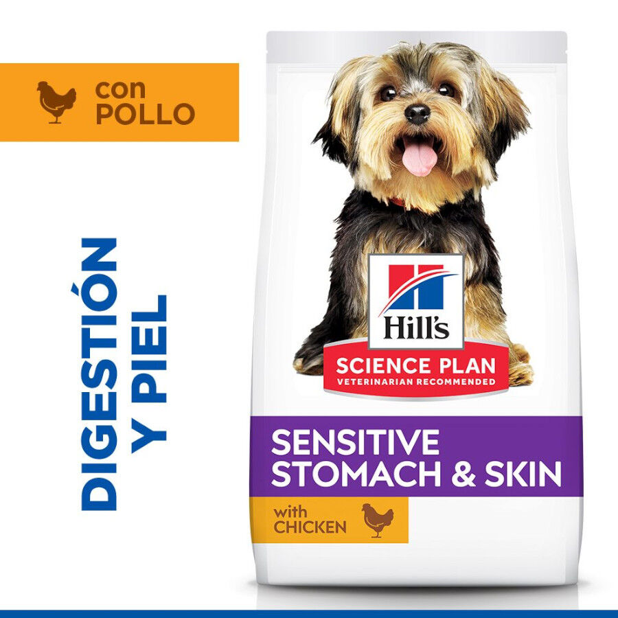 1.5 kg Hill's Science Plan Sensitive Stomach y Skin Small y Mini Pollo pienso para perros, , large Imagen numero 2