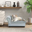 PawHut Sofá para Perros Gris Claro, , large indicador imagen numero 2