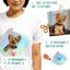 Mascochula camiseta mujer personalizada acuarelas con tu mascota blanco, , large indicador imagen numero 2