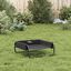 vidaXL Cama elevada para perros tela oxford y acero gris antracita, , large indicador imagen numero 7