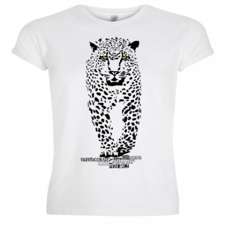 Camiseta manga corta hombre jaguar color Blanco, , large image number null