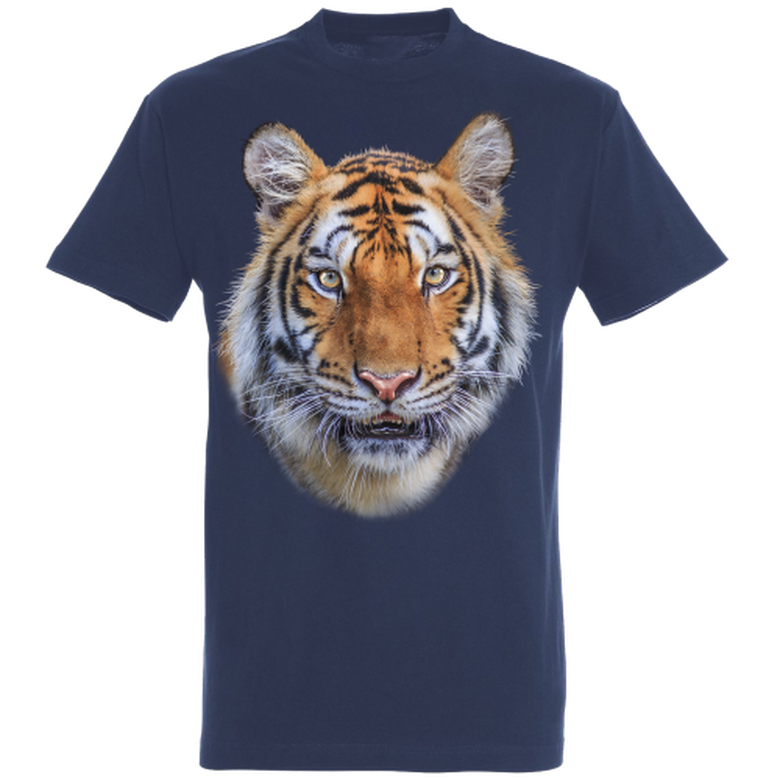 Camiseta Cara Tigre color Azul