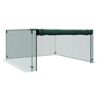 Outsunny Jaula De Cultivo JCon Soportes De Acero Verde 