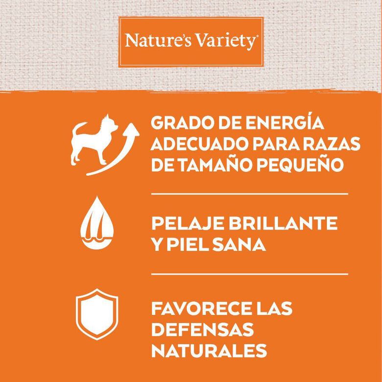 Nature&#039;s Variety No Grain Adult Mini Salmón pienso para perros thumbnail