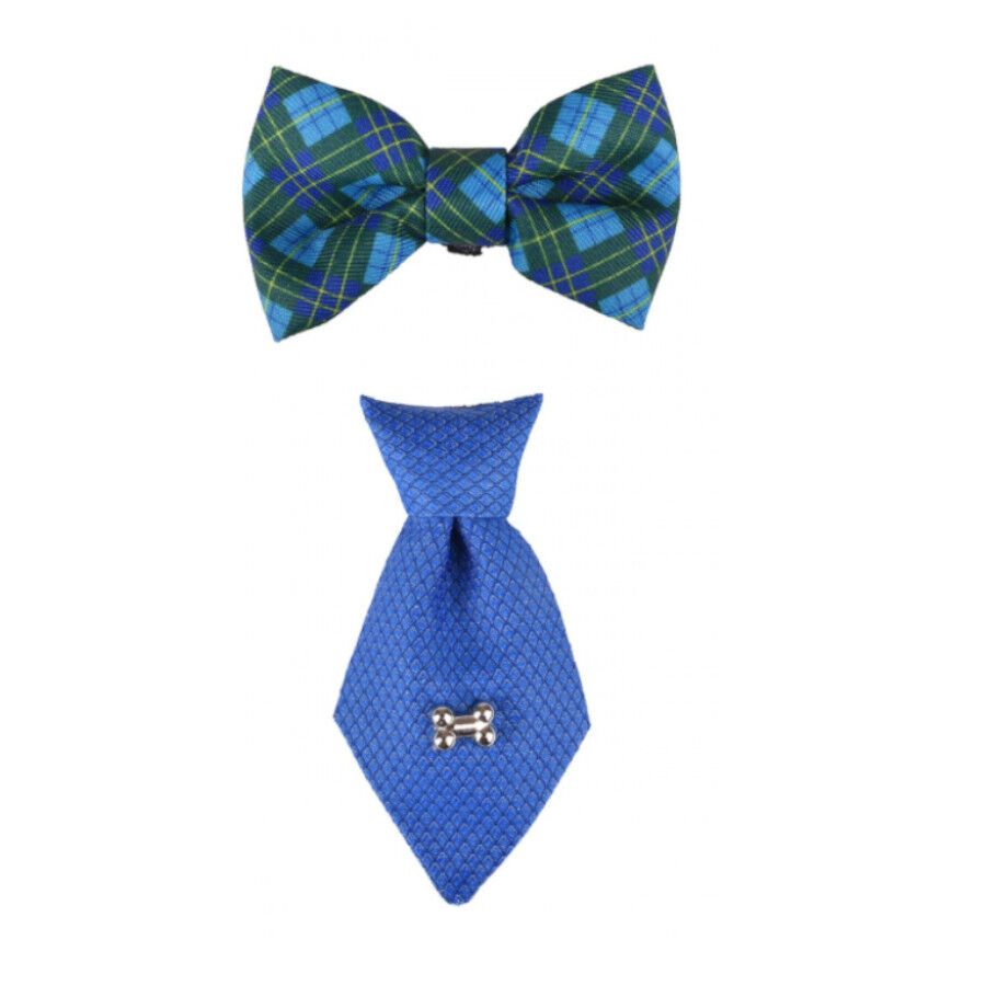 Flamingo Pajarita y Corbata para perros, , large Imagen numero 3