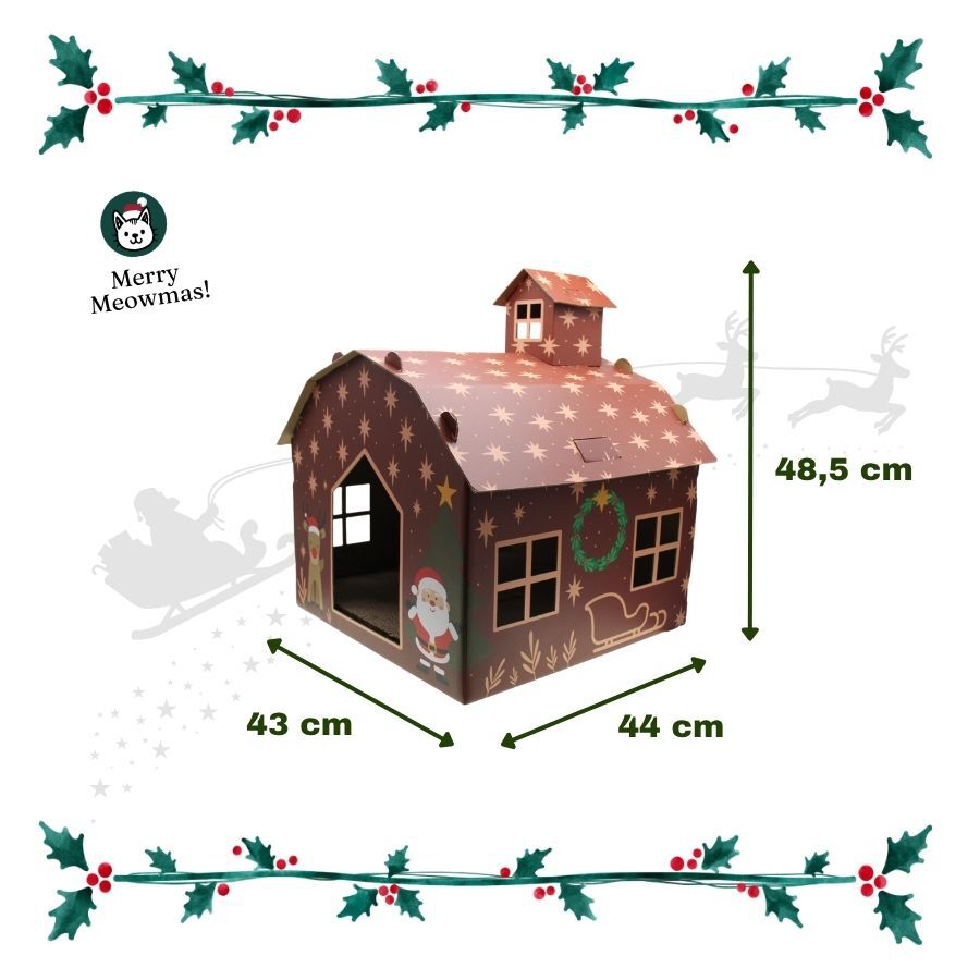 Wonder Christmas Casa Rascador Jengibre para gatos, , large Imagen numero 3