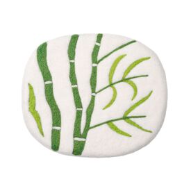 Coj&iacute;n para gato de fieltro de lana natural Bambou-Grin