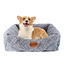 Nobleza Cama Perros Extra Grande, Cama para Perro Lavable con Fondo Antideslizante, Cama para Mascotas de Felpa Suave y Mullida,90x80x24cm, , large indicador imagen numero 7