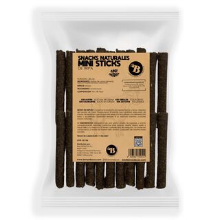 BIMORDISCOS Mini Barritas para Perros y Gatos - Tripa de Ternera