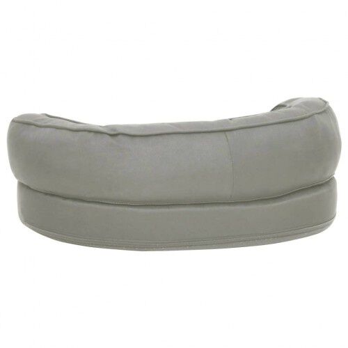 Vidaxl sof&aacute; acolchado con coj&iacute;n gris para perros, , large Imagen numero 5