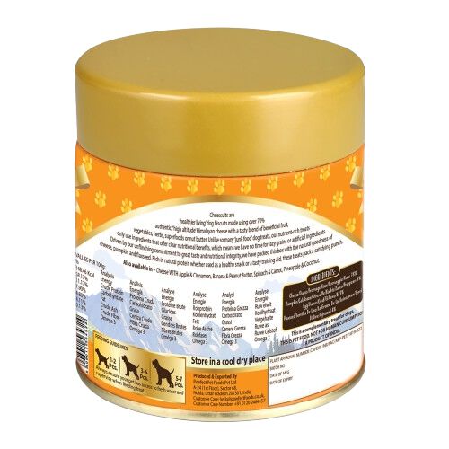 Galletas de queso para perros con calabaza y semillas de lino - Cheesecuits (100 g/3,53 oz), , large Imagen numero 2