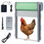 COSTWAY Puerta Gallinero Autom&aacute;tica Solar, Abridor de Puerta para Pollos con Mando a Distancia de 40 m, Sensor de Luz, 4 Modos de Trabajo, Temporizador, Cargador USB, Funci&oacute;n Antipellizco, , large indicador imagen numero 1