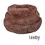 Leeby Cama Redonda Antiestrés Marrón para perros, , large indicador imagen numero 4