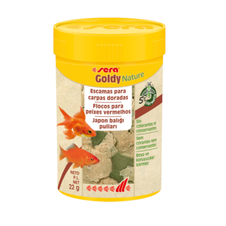 Sera Goldy Nature escamas para carpas doradas, , large image number null