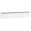 vidaXL Gallinero con techo acero galvanizado antracita 603x98x90 cm, , large indicador imagen numero 4