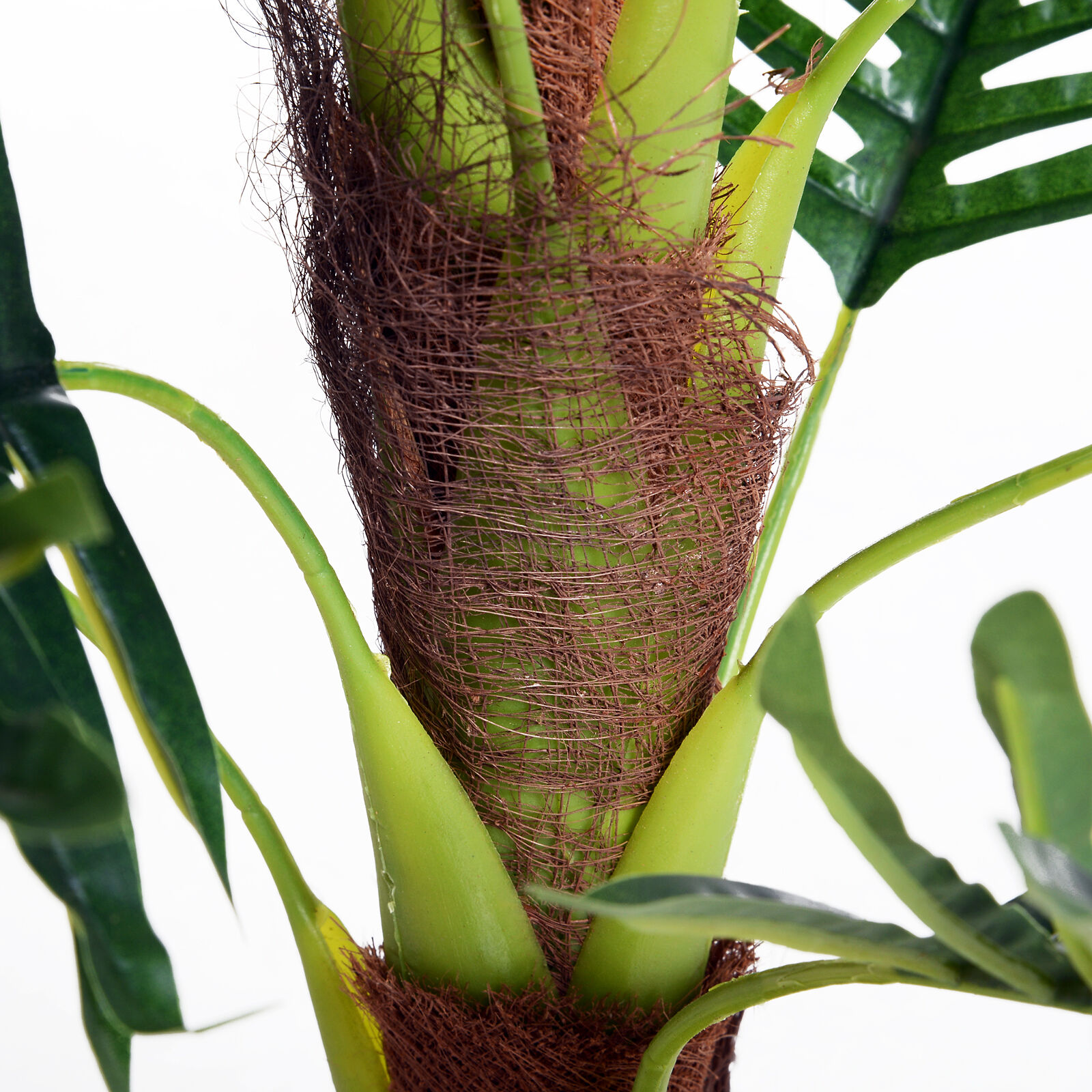Outsunny Planta Artificial en Maceta Altura 123 cm &Aacute;rbol Artificial para Decoraci&oacute;n Hogar Oficina y Exterior Verde, , large Imagen numero 5