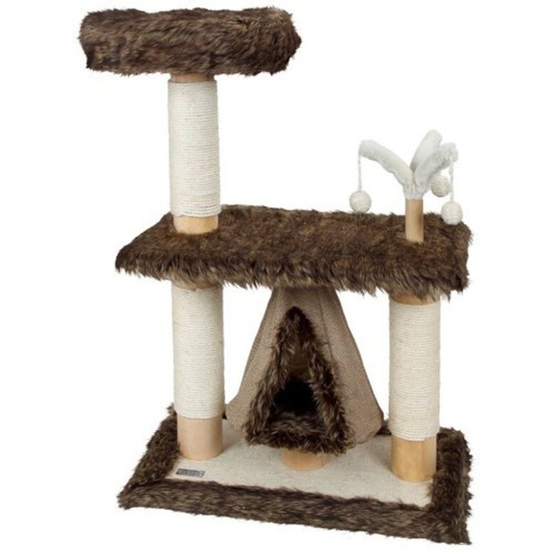 Árbol rascador Kerbl para gatos color Marrón, , large image number null
