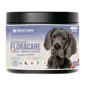 Floracare Probi&oacute;ticos para Perros en Polvo 300 g. Dadecare