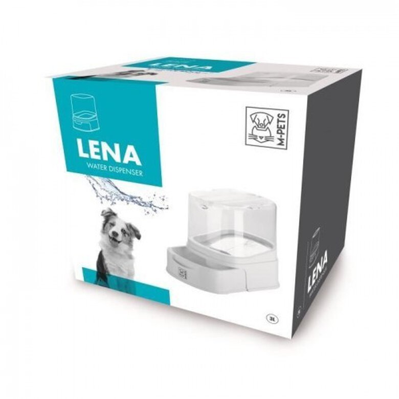 Dispensador de agua Lena para perros color Blanco, , large image number null