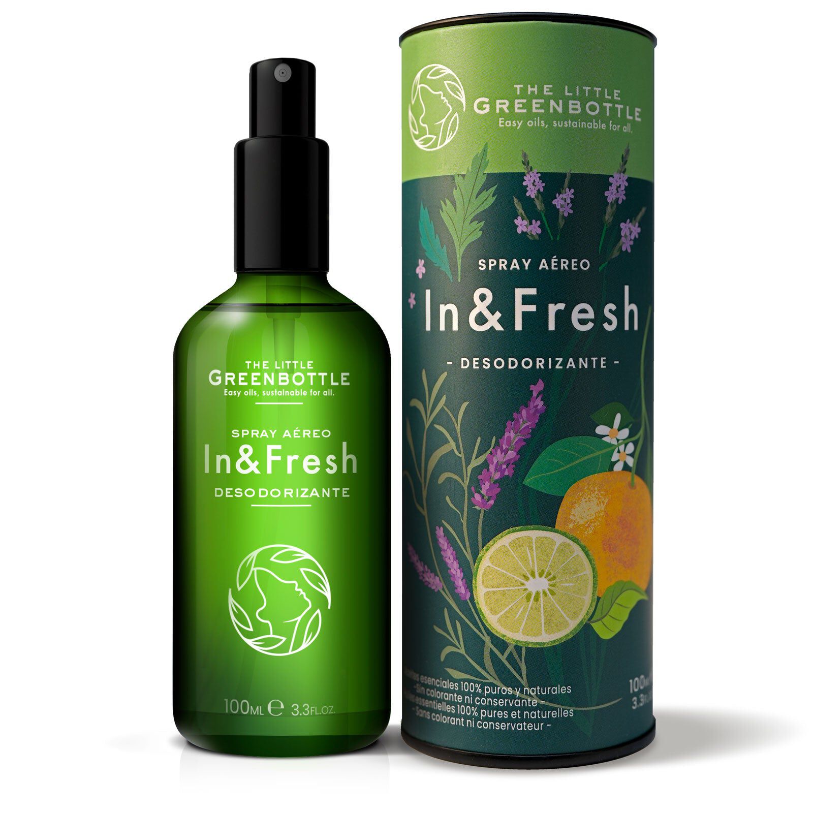 The Little Green Bottle Spray Aéreo In & Fresh