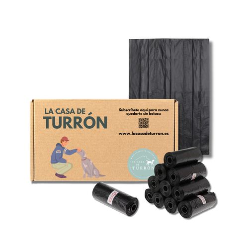 La Casa de Turr&oacute;n - Bolsas higi&eacute;nicas resistentes para perros &ndash; 15 Bolsas por rollo, tama&ntilde;o grande, resistentes, , large Imagen numero 9