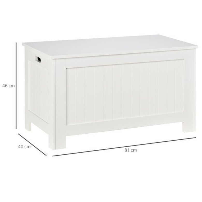 Casillero de madera HomCom color Blanco, , large image number null