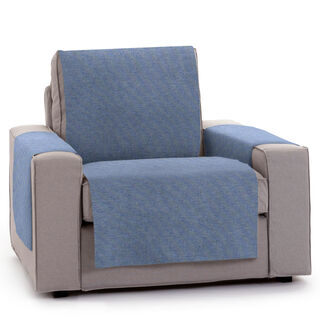Vipalia Brisa Protector Cubre Sofá Azul 2 Plazas