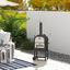 Outsunny Horno de Pizza Negro, , large indicador imagen numero 2