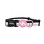 Dashi stripes collar de poliéster rosa y negro para perros, , large indicador imagen numero 1