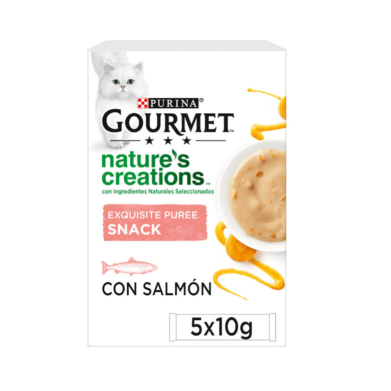 Gourmet Nature’s Creations Snack Húmedo de Salmón para gatos, , large image number null