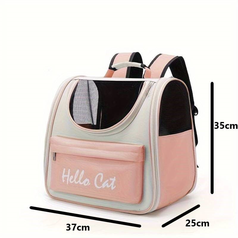 PETplus Bolsa transportín para gatos y perros rosa PETplus thumbnail