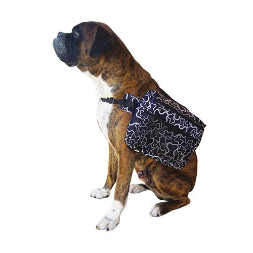 Ibañez Mochila Alforja Estampada Huesos para perros thumbnail