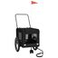 vidaXL Remolque de Bicicleta Mascotas Carrito para Bici Hierro Tela Oxford, , large indicador imagen numero 3