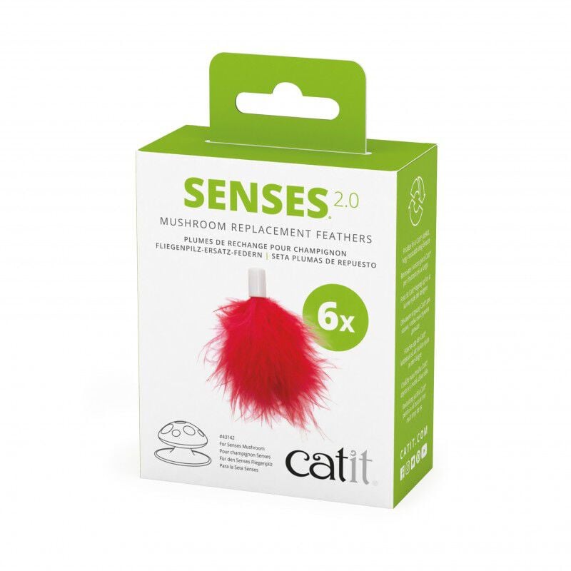 Catit Sense 2.0 Juguete Plumas de Repuesto para gatos