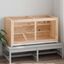 vidaXL Jaula para hámster madera maciza abeto 89,5x45x45 cm, , large indicador imagen numero 2