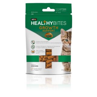 Snacks de ayuda al crecimiento para gatitos sabor Natural
