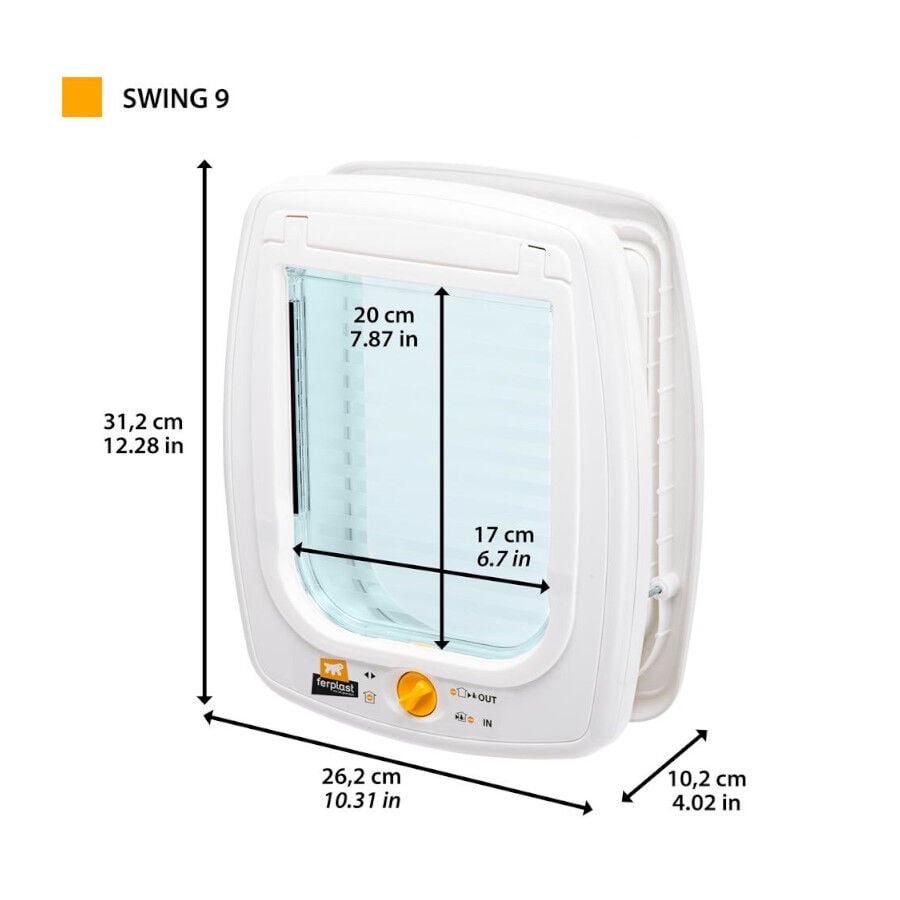 Ferplast Swing 9 Puerta para perros pequeños thumbnail