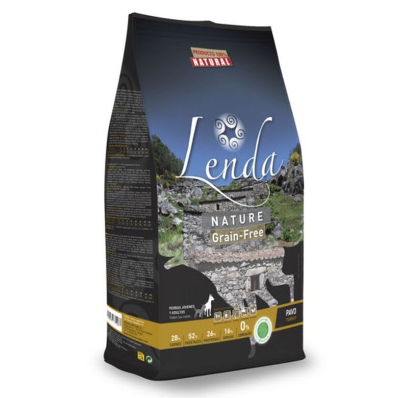 Pienso Lenda Nature Grain-Free Pavo para perros