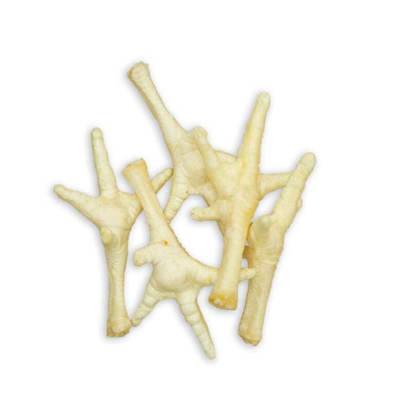 5 uds. Natureats Patas de Pollo Blanqueadas para perros