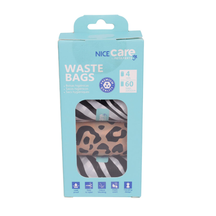 Nice Care Premium Bolsitas Print Rollos para perros, , large Imagen numero 6