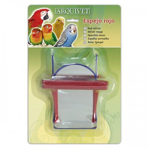 Espejo color Rojo, , large Imagen numero 1