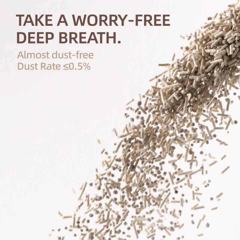 Arena de Tofu para Gatos (Tofu y Bentonita) 8 KG (4 Packs x 2KG), , large Imagen numero 2