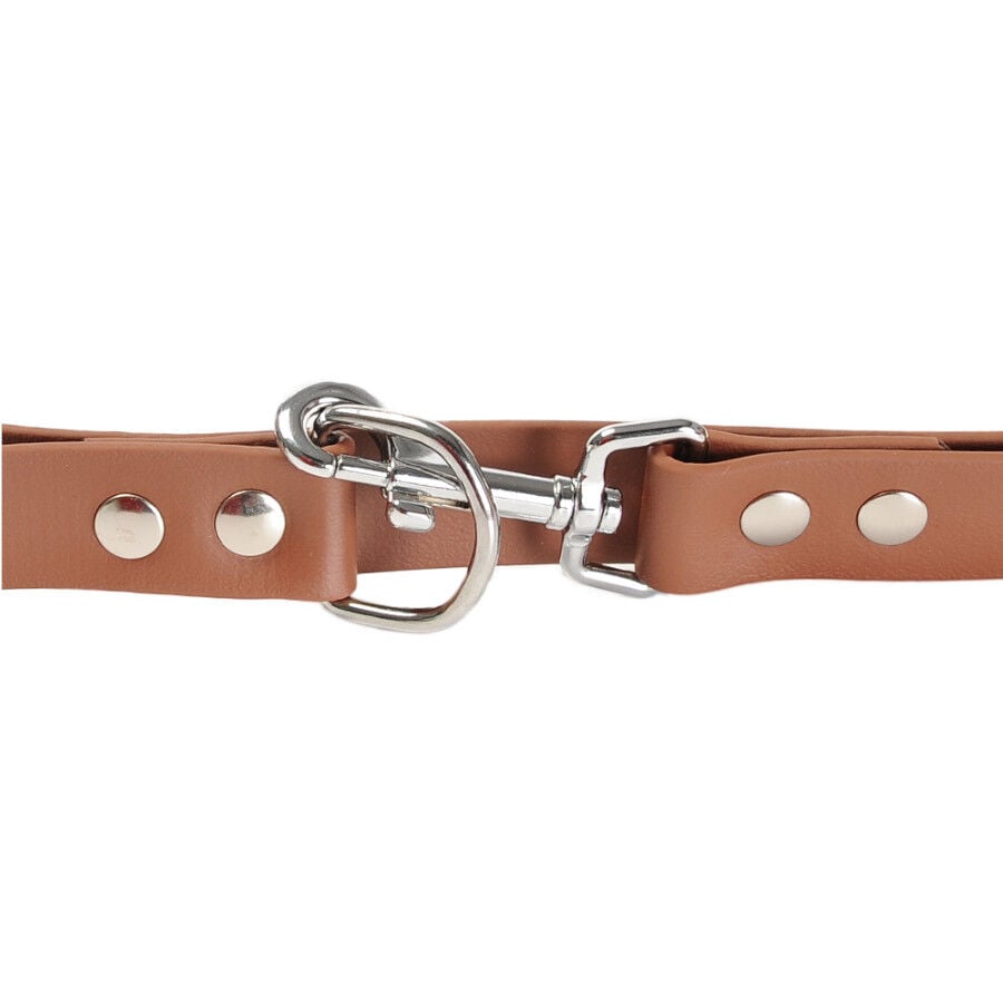 Gotoo Correa Biothane marr&oacute;n para perros, , large Imagen numero 7