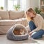 PawHut Cama para Gato Gris, , large indicador imagen numero 2