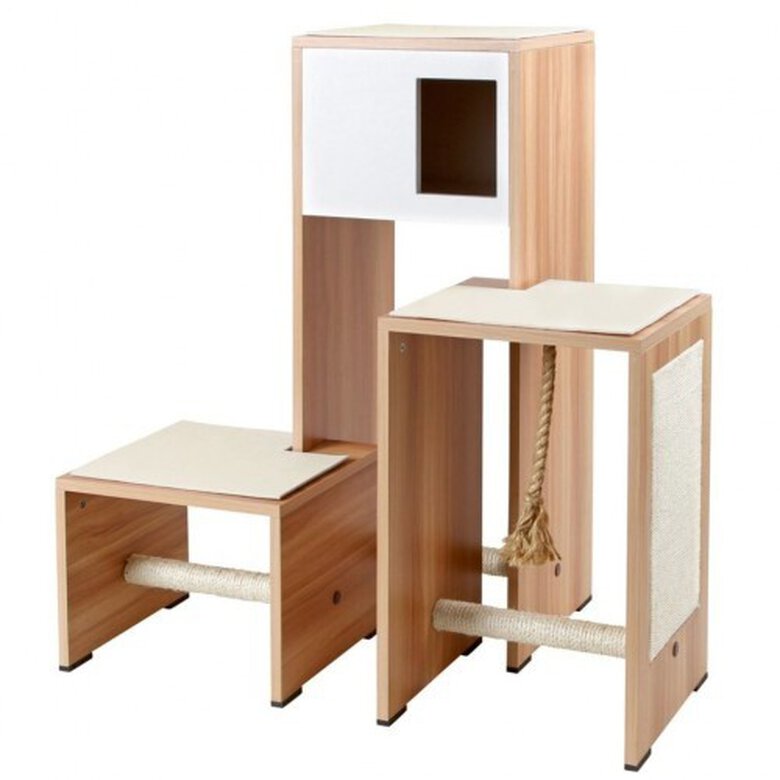 Muebles rascadores Kerbl Ambiente para gatos color Blanco, , large image number null